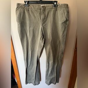 Old Navy Green Wide Leg Pants